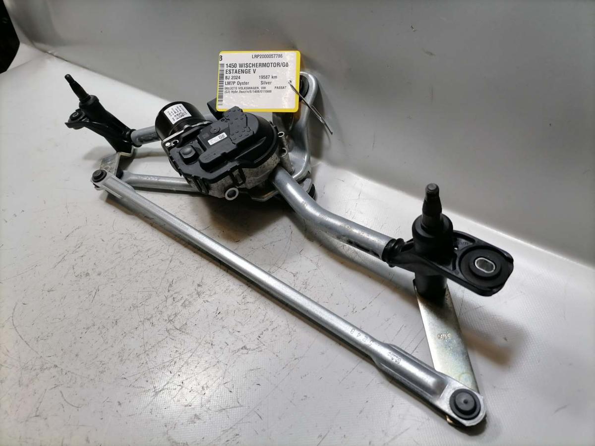 VW Passat B9 original Wischermotor mit Wischergest&auml;nge Bj.2024